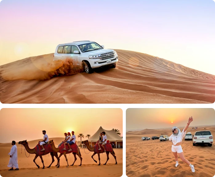 Desert safari adventure