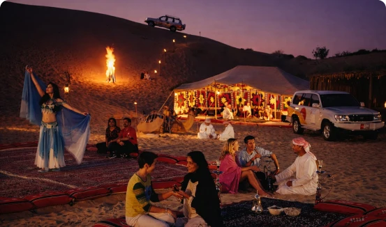 Overnight desert safari dubai