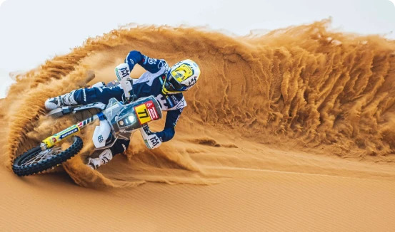 thrill desert bike ride tour dubai