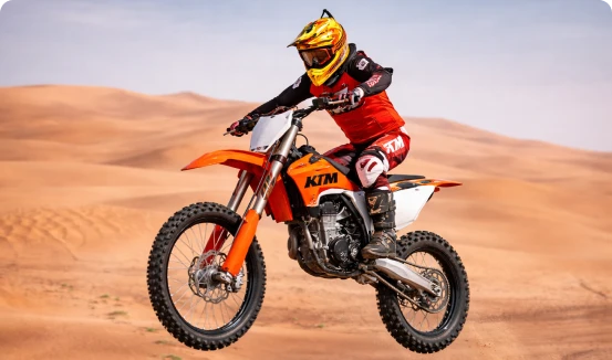 KTM dirt bike