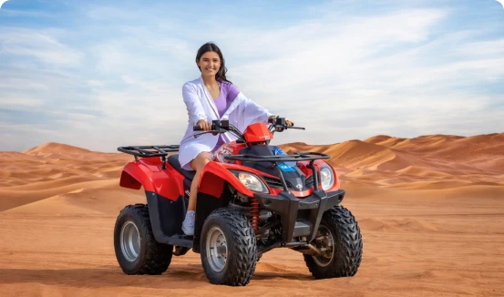 Dubai Desert quad ride