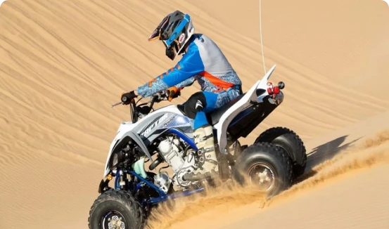 Desert quad bike
